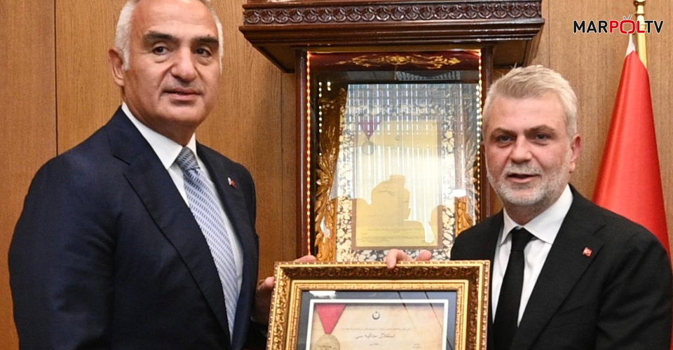 Başkan Görgel, Kültür ve Turizm Bakanı Ersoy’u Ağırladı