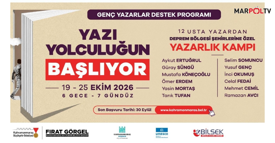 Büyükşehir, Deprem Bölgesindeki Genç Yazarları ‘Yazarlık Kampı’nda Buluşturuyor