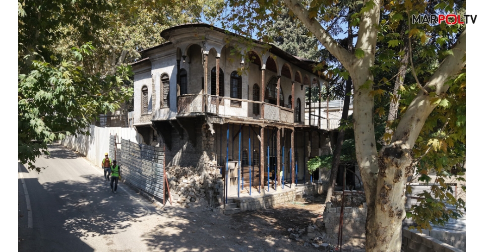 Büyükşehir, Tarihi Çiftaslan Konağı’nın Restorasyonuna Başladı