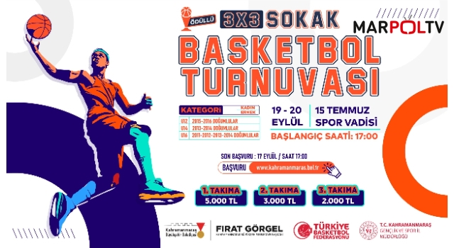 Büyükşehir’in Ödüllü Basketbol Turnuvası’na Başvurular Başladı