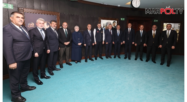 AK Parti Kahramanmaraş Heyetinden İçişleri Bakanı Çiftçi’ye Ziyaret