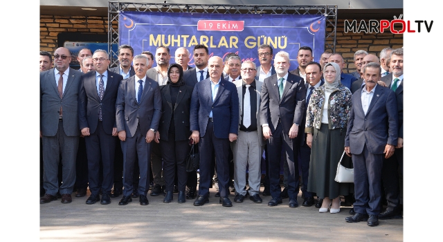 Kahramanmaraş’ta 19 Ekim Muhtarlar Günü Kutlandı