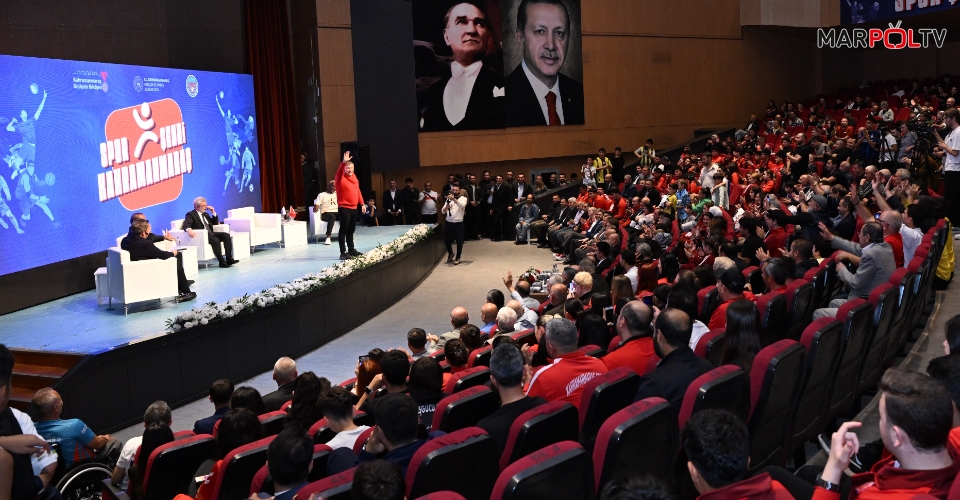 Spor Şehri Kahramanmaraş’ta Gençlere İlham Veren Buluşma