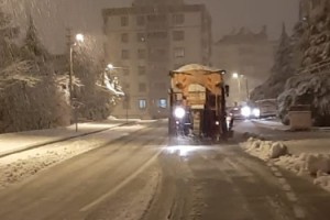 Büyükşehir’den Karla Mücadelede Çalışmaları