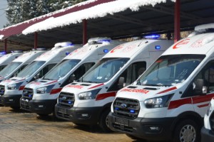 KAHRAMANMARAŞ'TA 112 ACİL YARDIM AMBULANS SAYISI 90 OLDU