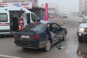 Kahramanmaraş’ta trafik kazası: 2 yaralı