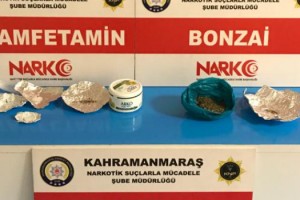 Kahramanmaraş’ta uyuşturucu pazarlığına polis baskını 3 tutuklama