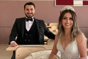 Okul sırasında başlayan aşkları nikah masasında bitti! YER KAHRAMANMARAŞ