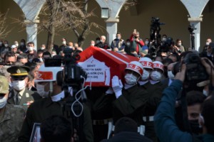 Kahramanmaraş şehidi son yolculuğuna uğurlandı