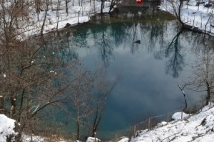 Kahramanmaraş’ın saklı cenneti ‘Yeşilgöz’ beyaz gelindiğini giydi