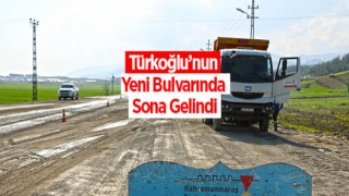 Türkoğlu’nun Yeni Bulvarında Sona Gelindi