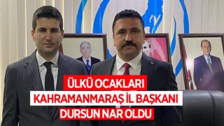 ÜLKÜ OCAKLARI KAHRAMANMARAŞ İL BAŞKANI DURSUN NAR OLDU