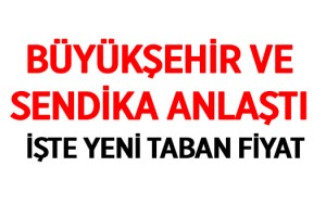 BÜYÜKŞEHİR VE SENDİKA ANLAŞTI!