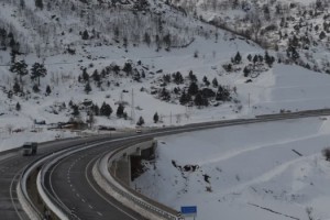 Göksun-Kayseri yolu ulaşıma kapandı