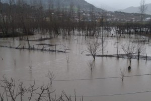 Kahramanmaraş’ta tarım arazilerini sel vurdu