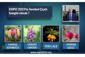Başkan Mahçiçek, Vatandaşların Oylarıyla EXPO 2023 Sembol Çiçeğini Belirliyor