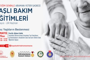 Prof. Saka’yla ‘Yaşlıların Beslenmesi’