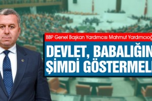 YARDIMCIOĞLU: DEVLET, BABALIĞINI ŞİMDİ GÖSTERMELİ!