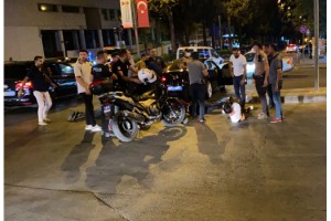 ‘Dur’ ihtarına uymadı kaçarken polis memurunu otomobille sürükledi