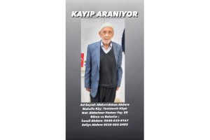 Kahramanmaraş Kayıp Vatandaşı Arıyor