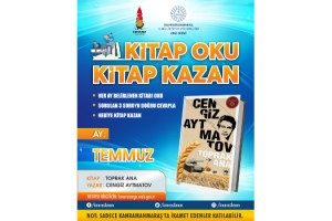 Onikişubat Belediyesi’nden “Kitap Oku Kitap Kazan” Etkinliği