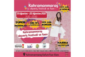 Bu festivalde Kahramanmaraşlılar Alışverişe Doyacak!