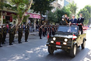 Kahramanmaraş'ta 30 Ağustos töreni coşkuyla kutlandı