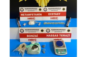Kahramanmaraş’ta uyuşturucu operasyonu: 4 tutuklama