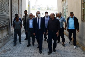 Başkan Güngör Köy Garajı’nda Esnafla Bir Araya Geldi