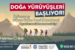 Büyükşehir Doğa Yürüyüşleri Başlıyor!