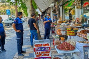 Büyükşehir’den Kaldırım İşgaline Yönelik Çalışma