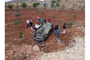 Kahramanmaraş’ta otomobil takla attı: 5 yaralı