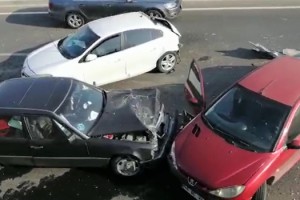 Kahramanmaraş’ta zincirleme kaza: 5 yaralı