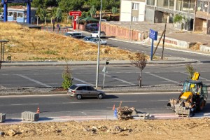 Üniversite Caddesinde Çalışmalar Tamamlanıyor