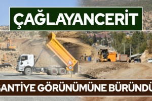 Çağlayancerit Şantiye Görünümüne Büründü!