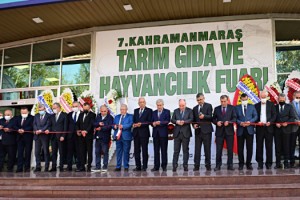 7. Kahramanmaraş Tarım, Gıda ve Hayvancılık Fuarı Başladı