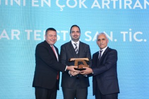 Nazar Tekstil’e ihracatını en çok arttıran başarı özel ödülü verildi!
