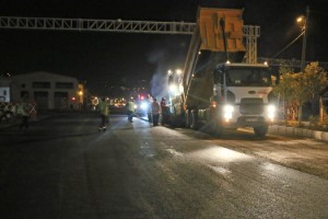 Sanayi Sitesi’nde Asfalt da Başladı