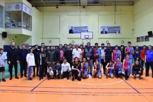 BAŞKAN OKAY GENÇLERLE BASKETBOL MAÇINDA BİR ARAYA GELDİ