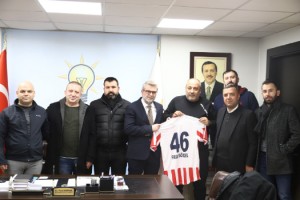 Kahramanmaraşspor’dan AK Parti’ye Ziyaret!