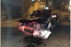 Kahramanmaraş’ta otomobil pikap çarpıştı: 1 yaralı
