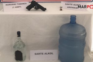 Kahramanmaraş’ta sahte alkol operasyonu