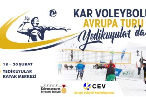 Kar Voleybolu Avrupa Turu Yedikuyular’da!