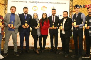 Kahramanmaraş Akdeniz Gazeteciler Cemiyeti’ne 6 Ödül birden