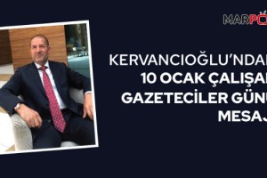 Sami Kervancıoğlu’ndan 10 Ocak Çalışan Gazeteciler Günü Mesajı