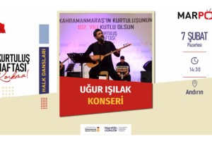 Andırın’da Uğur Işılak Konseri