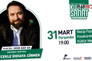 Kültür Sanat Etkinliklerinde Yazar Batı Konferansı