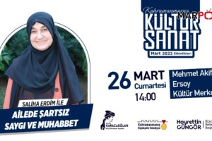 Kültür Sanat Etkinliklerinde Yazar Saliha Erdim Söyleşisi