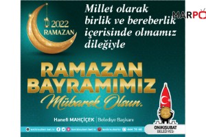 Başkan Mahçiçek’ten Ramazan Bayramı Mesajı