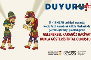 Geleneksel Karagöz – Hacivat Oyunu İptal Edildi
